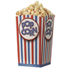 Popcornbekers (60 Stuks)